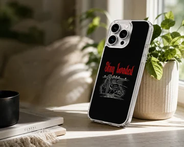 American Truck design with 'Stay Loaded' text on phone case — Lifestyle