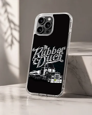 American Truck design with bold typography on phone case — Hero