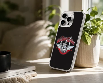 American Truck bold graphic design on phone case — Lifestyle