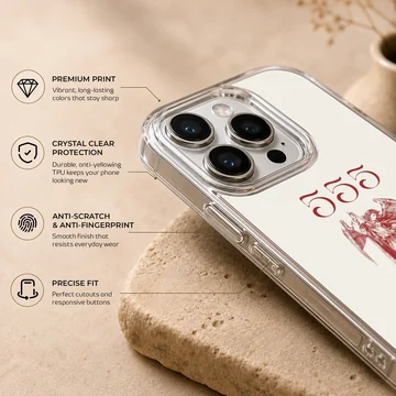 Angel design with inspirational quote on phone case — Info