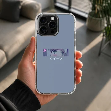 Anime Faces digital illustration on a phone case — Lifestyle