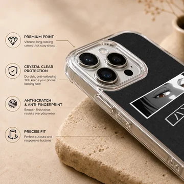Anime faces design with bold eye, black background phone case — Info