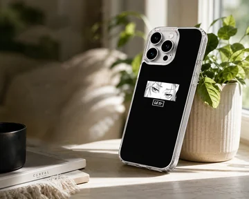Anime Faces featuring edgy cartoon design phone case — Lifestyle