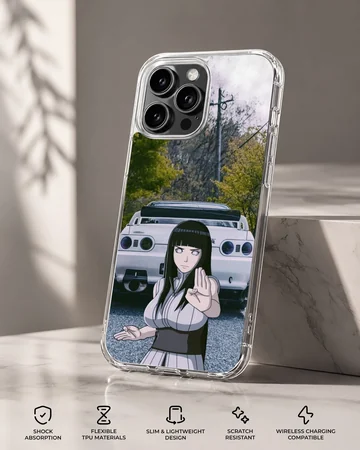 Anime JDM car and character illustration on phone case — Specs