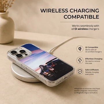 Anime JDM street racing design phone case — Charging