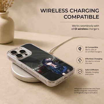 Anime JDM illustration with car in tunnel phone case — Charging