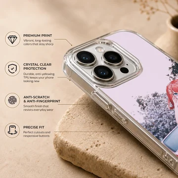 Anime JDM design with sporty car and character phone case — Info