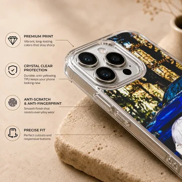 Anime JDM phone case featuring blue sports car and anime character — Info