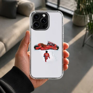 Anime motorcycle with dynamic rider phone case — Lifestyle
