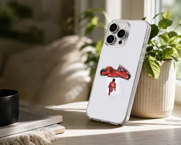 Anime motorcycle with dynamic rider phone case — Lifestyle