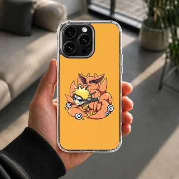 Anime N303 illustration with characters on phone case — Lifestyle