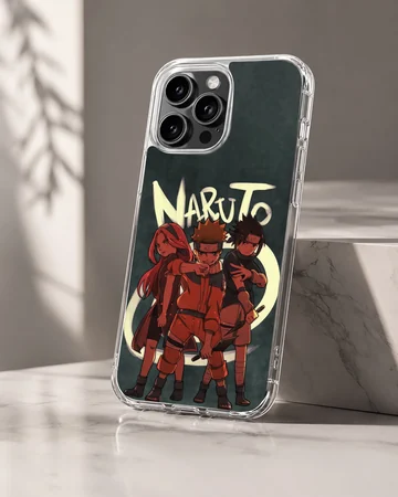 Dynamic anime characters in bold colors, Anime N501 phone case — Hero