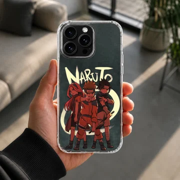 Dynamic anime characters in bold colors, Anime N501 phone case — Lifestyle