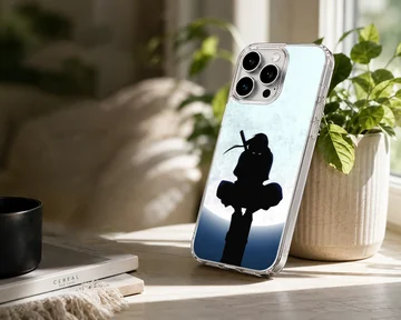 Anime N702 phone case with heroic silhouette illustration — Lifestyle