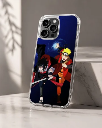 Anime phone case with heroic characters in action — Hero