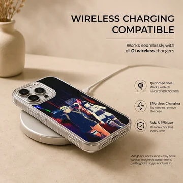 Anime N802 Hero design with characters on phone case — Charging