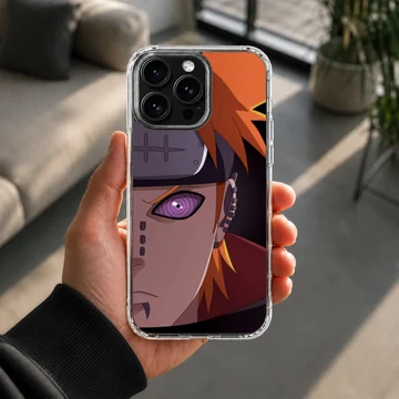 Dynamic anime hero illustration on phone case — Lifestyle