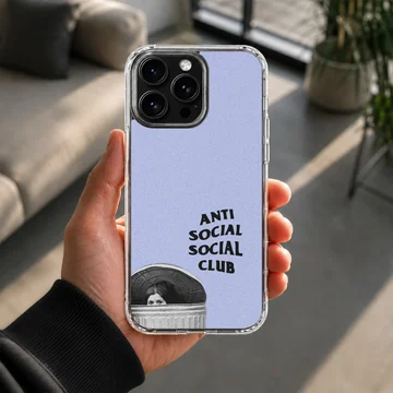 Anti Social Social Club design on phone case — Lifestyle