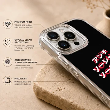 Bold Anti Social Social Club typography on phone case — Info