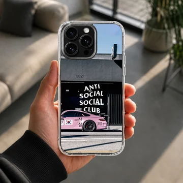 Anti Social Social Club design on a phone case — Lifestyle