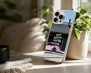 Anti Social Social Club design on a phone case — Lifestyle