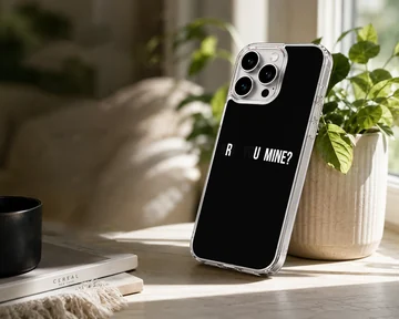 Arctic Monkeys inspired bold text phone case — Lifestyle