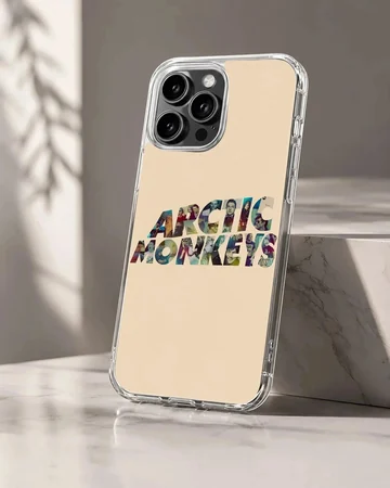 Arctic Monkeys bold typography design phone case