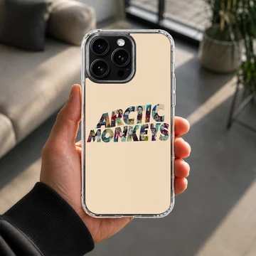Arctic Monkeys bold typography design phone case — Lifestyle