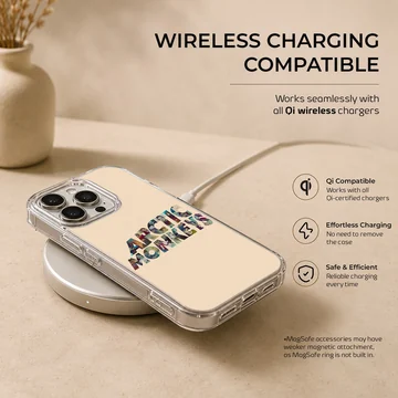 Arctic Monkeys bold typography design phone case — Charging