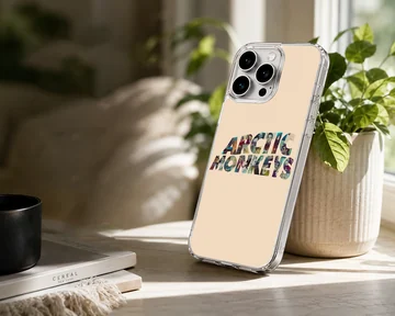 Arctic Monkeys bold typography design phone case — Lifestyle