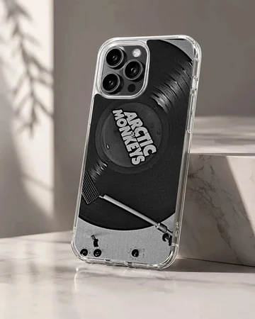 Arctic Monkeys vinyl record design phone case