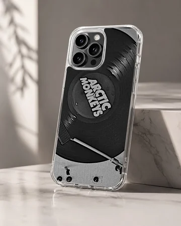 Arctic Monkeys vinyl record design phone case — Hero