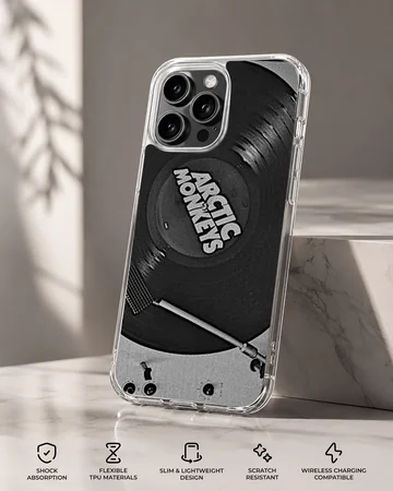Arctic Monkeys vinyl record design phone case — Specs