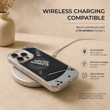 Arctic Monkeys vinyl record design phone case — Charging