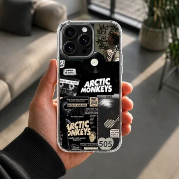 Arctic Monkeys collage art phone case design — Lifestyle
