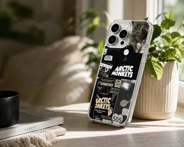 Arctic Monkeys collage art phone case design — Lifestyle