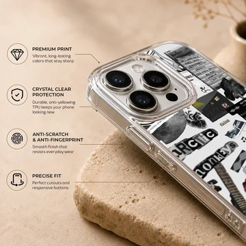 Arctic Monkeys collage design on phone case — Info