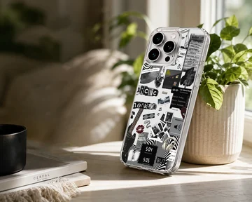 Arctic Monkeys collage design on phone case — Lifestyle