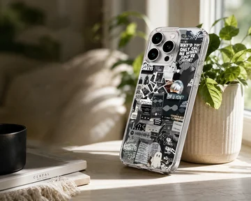 Arctic Monkeys collage design on phone case — Lifestyle