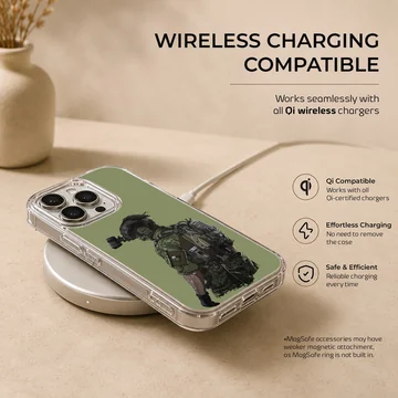 Army hero tactical illustration phone case — Charging