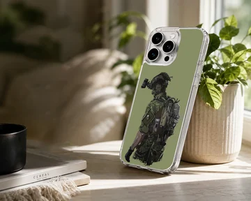 Army hero tactical illustration phone case — Lifestyle