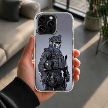 Army-themed tactical soldier phone case — Lifestyle