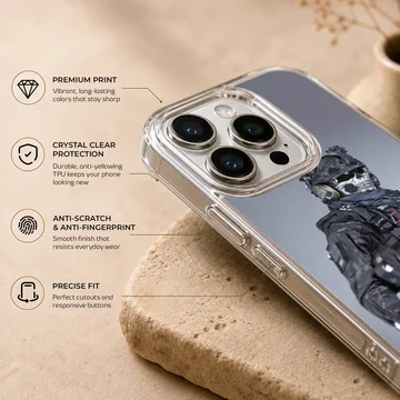Army-themed tactical soldier phone case — Info