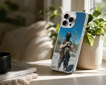 Army-themed photo on TPU phone case — Lifestyle