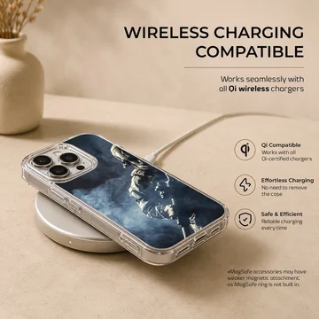 Dynamic military design with soldier on phone case — Charging