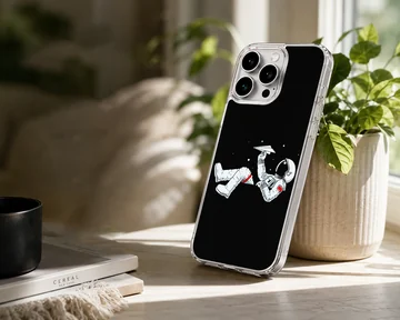 Astronaut floating in space illustration phone case — Lifestyle