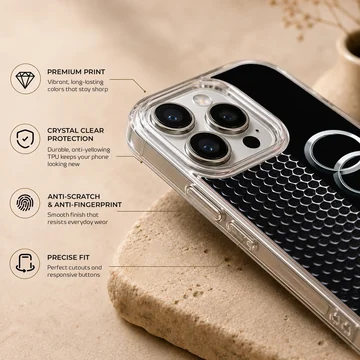 Audi logo on black and white motor sports phone case — Info