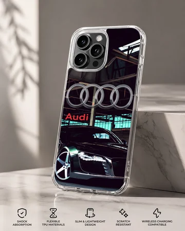 Audi inspired motor sports design on phone case — Specs