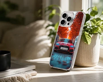 Dynamic Audi custom motor sports design on phone case — Lifestyle