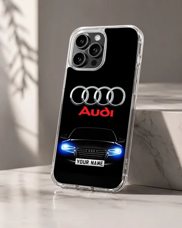 Audi Custom phone case with dynamic car design — Hero